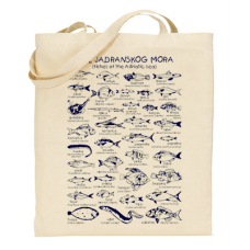 Fishes of the Adriatic Sea Cotton Tote Bag