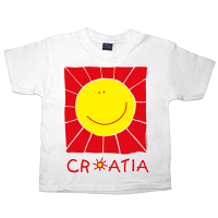 Croatia Sun Kids T Shirt