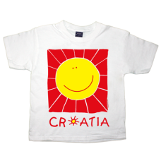 Croatia Sun Kids T Shirt