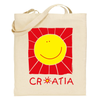 Croatia Sun Tote Bag